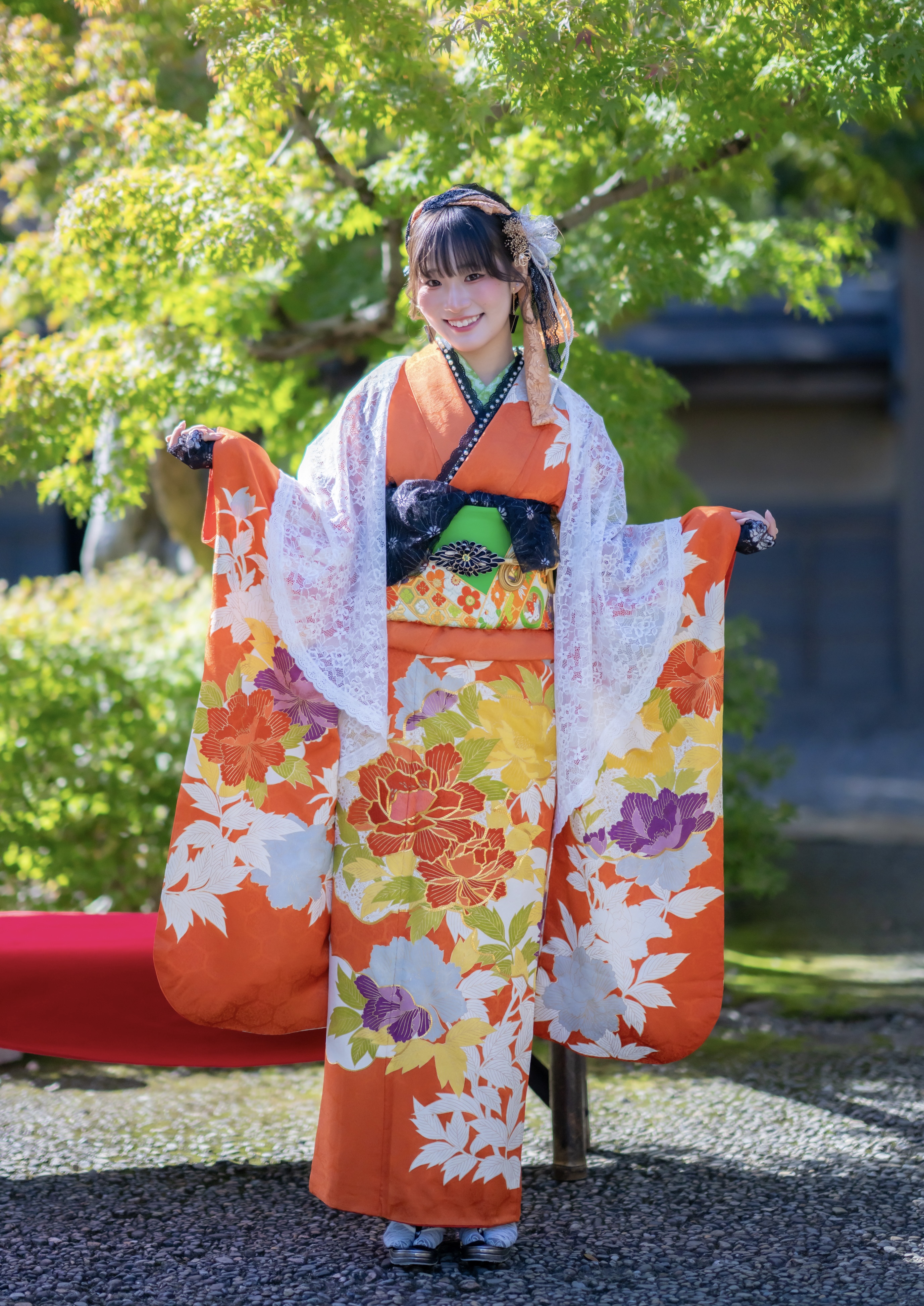 和装レースアレンジ、承ります。