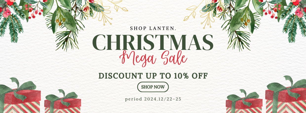 【12/22～12/25限定】クリスマス特別10％OFFクーポンプレゼントのお知らせ！