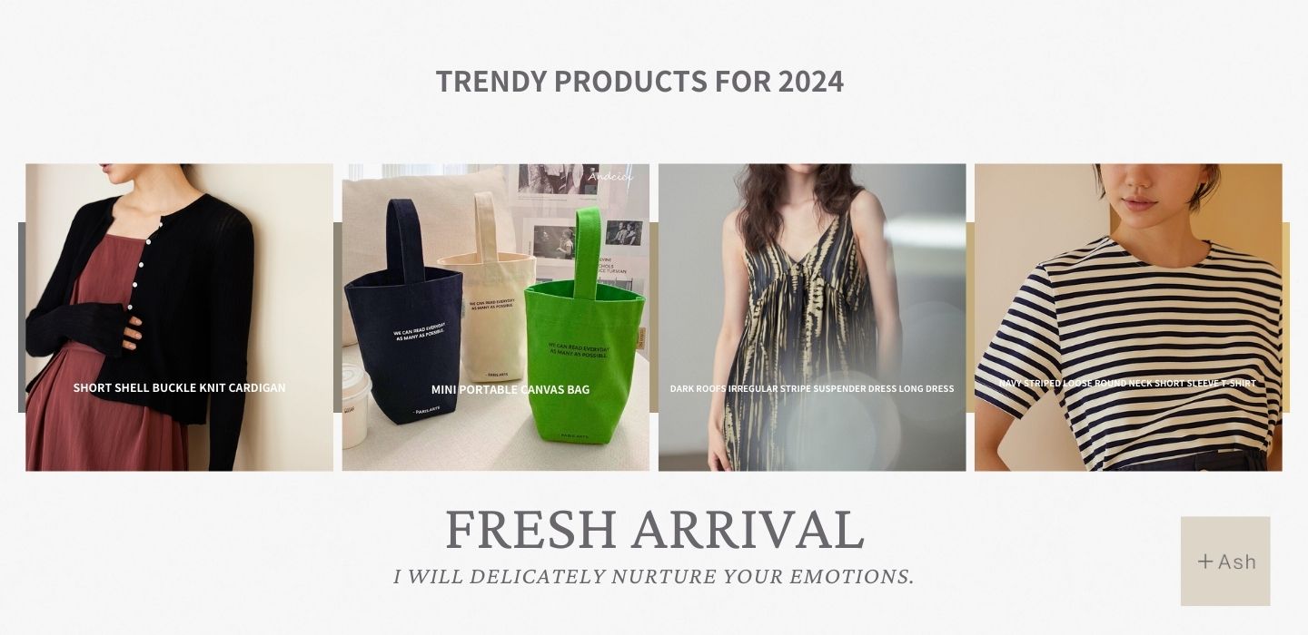 Trendy products for A/W 2024