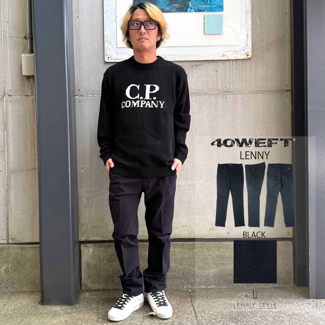 40WEFT定番LENNYーブラックカラー入荷！