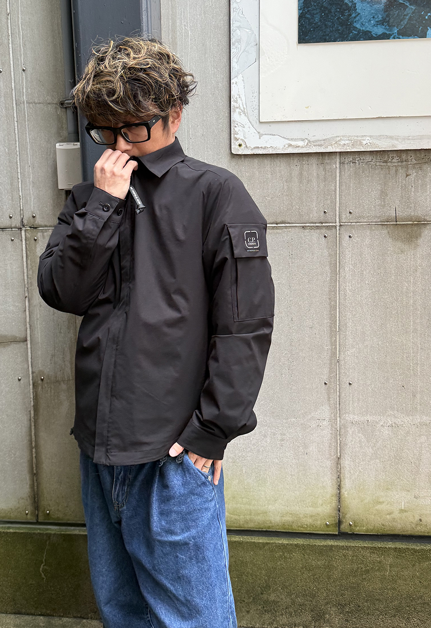 CPカンパニー-メトロポリスシリーズのシャツジャケット