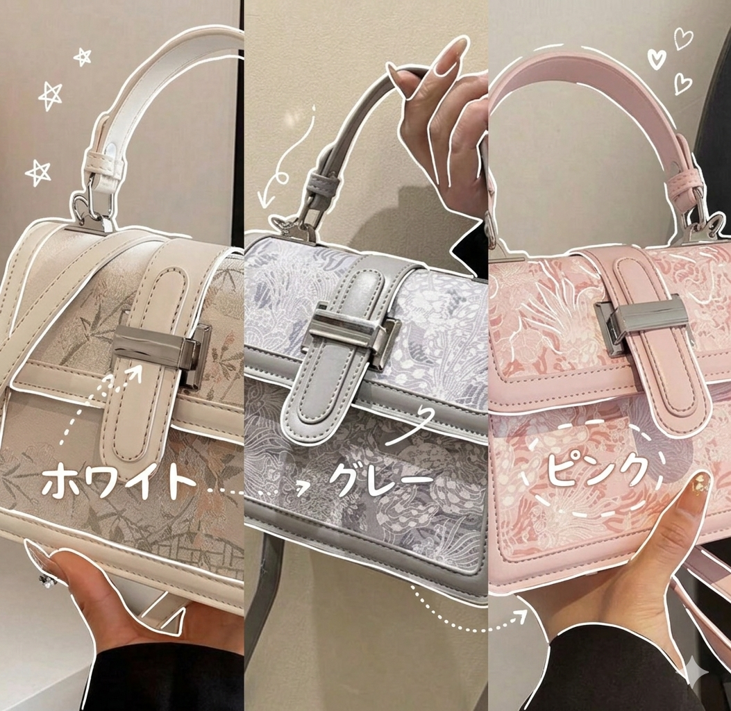 まるで持ち歩く絵画。大人のための「フラワータペストリー」ミニバッグが入荷 ♪