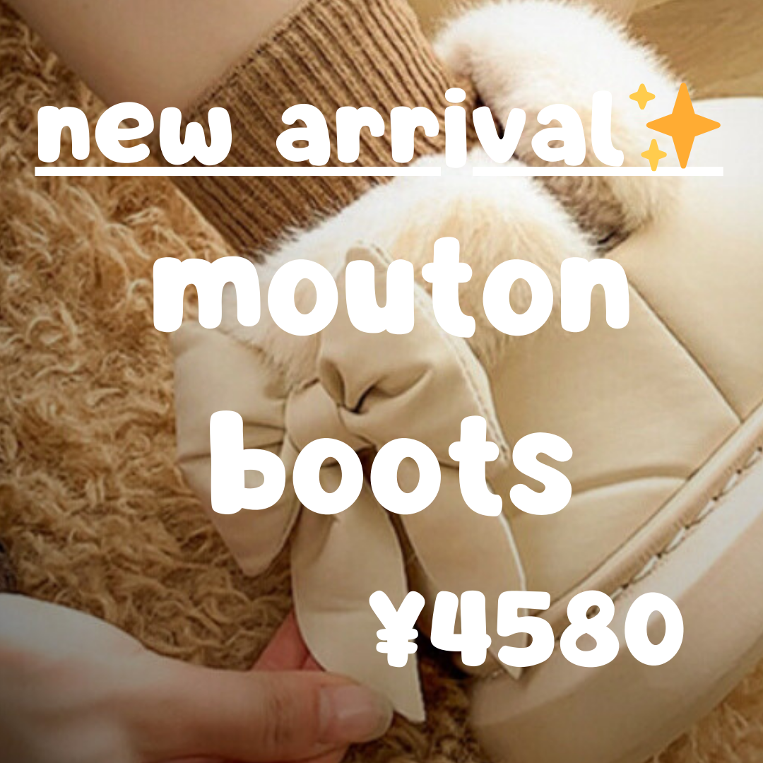 Newarrival⋆⸜🎀⸝‍⋆moutonboots