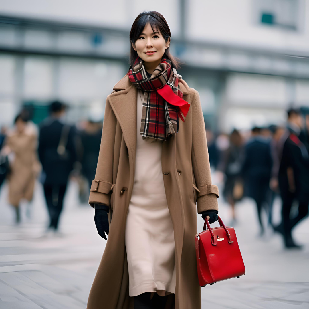 ＜上品さと快適さを両立＞makiiのOOTD 03