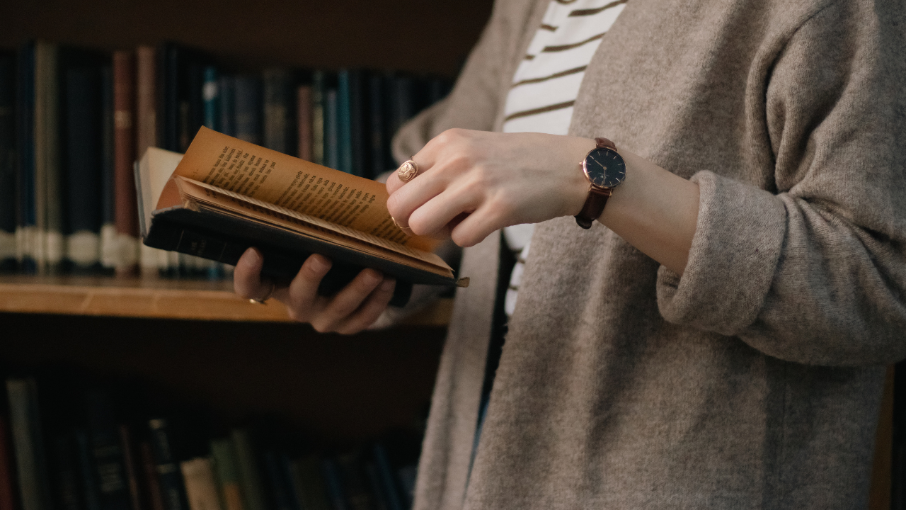 秋に読書