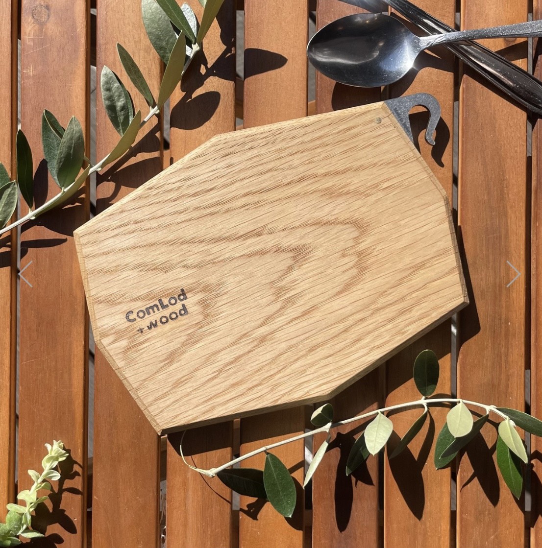 冬の焚き火と🌳木の温もり。comLod✙woodコラボのカッティングボードで作る“あったか前菜”