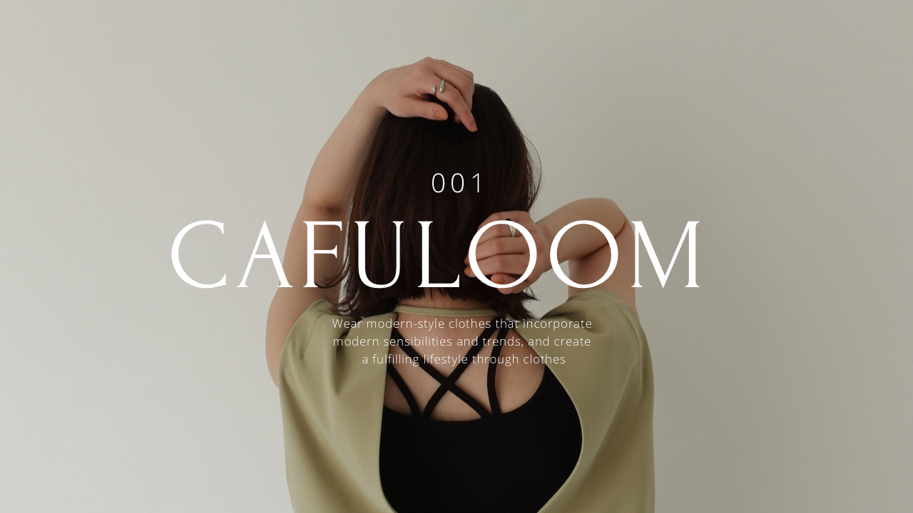 No,001 CAFULOOM 〈Hello, I’m CAFULOOM〉