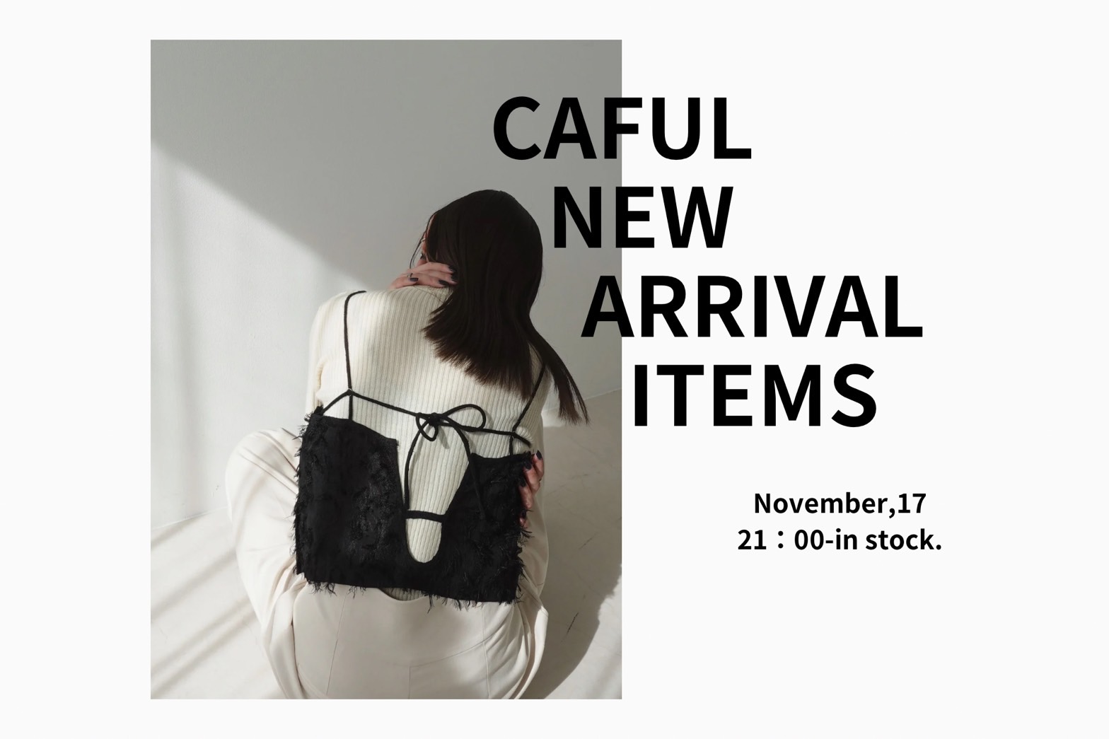 21：00- new arrival.