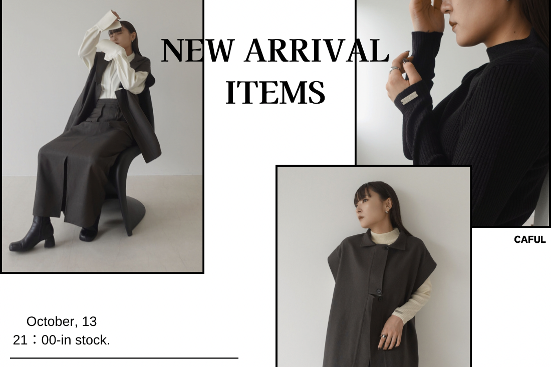 10/13  21：00- new arrival.