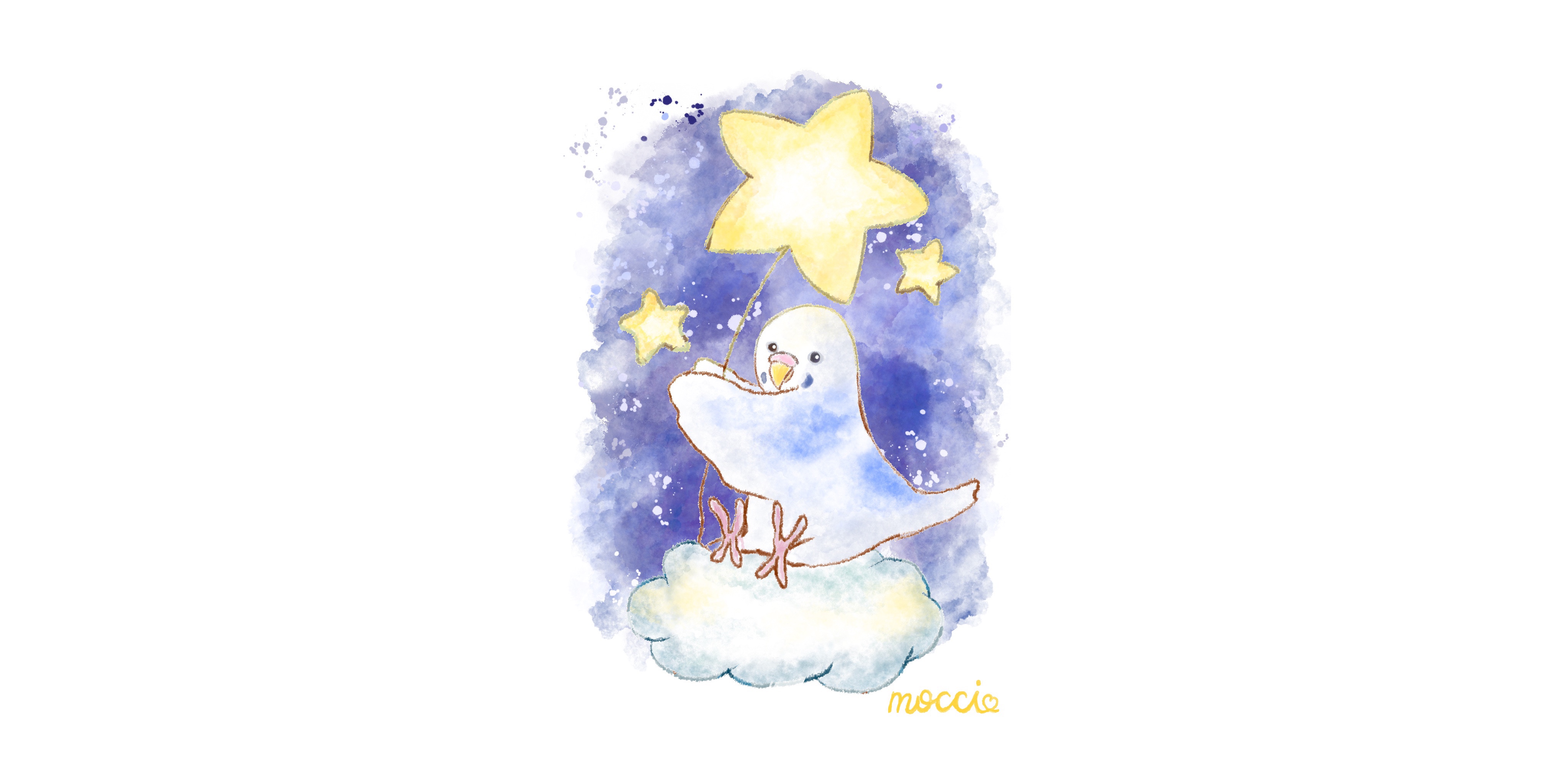 【イラストオーダー】もちぃ様描かせて頂きました🤍