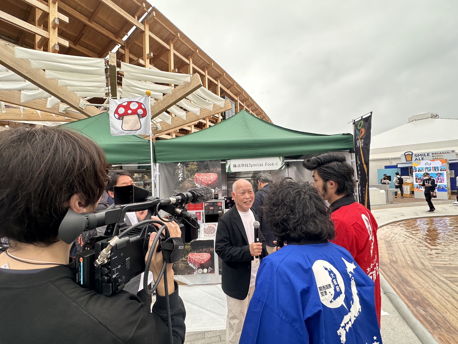 「万博の舞台で、なにわ黒牛が輝きました!」