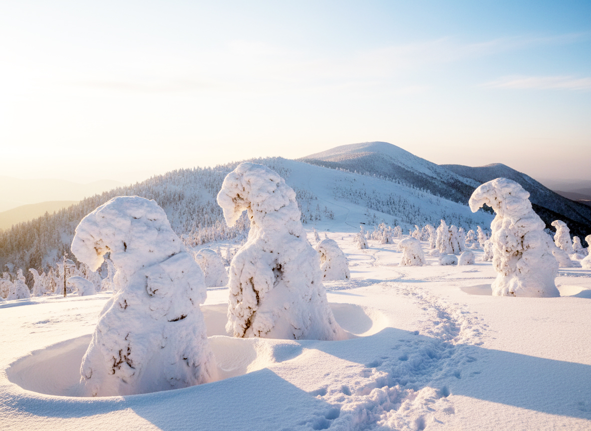 凍てつく美を求めて：はじめての樹氷撮影 完全ガイド（仮）