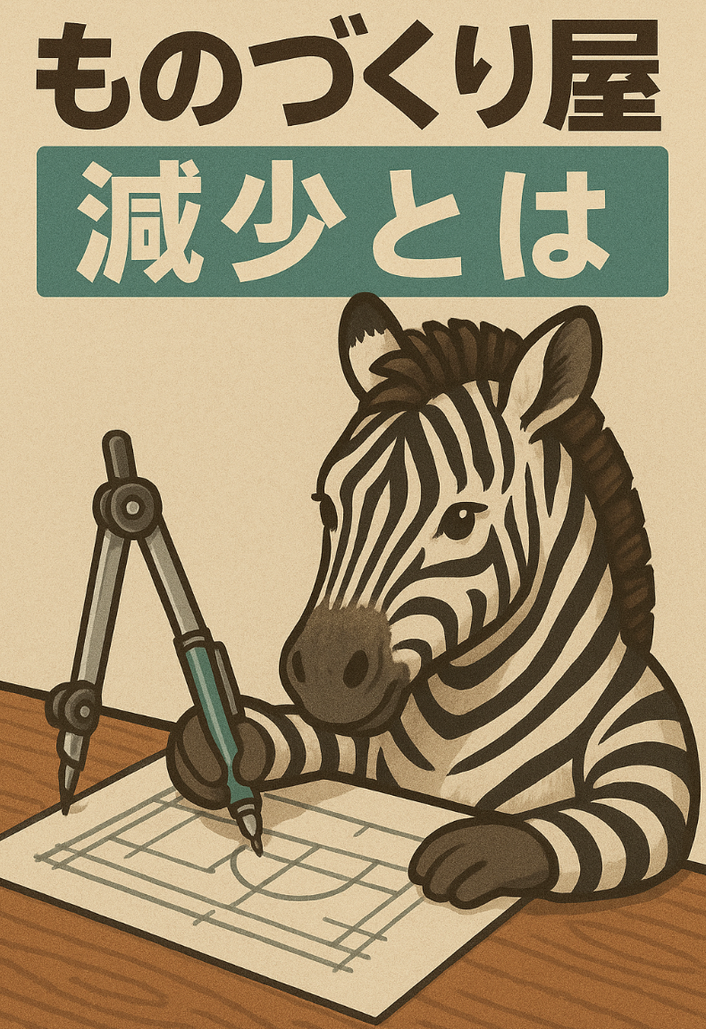 ものづくり屋の減少は