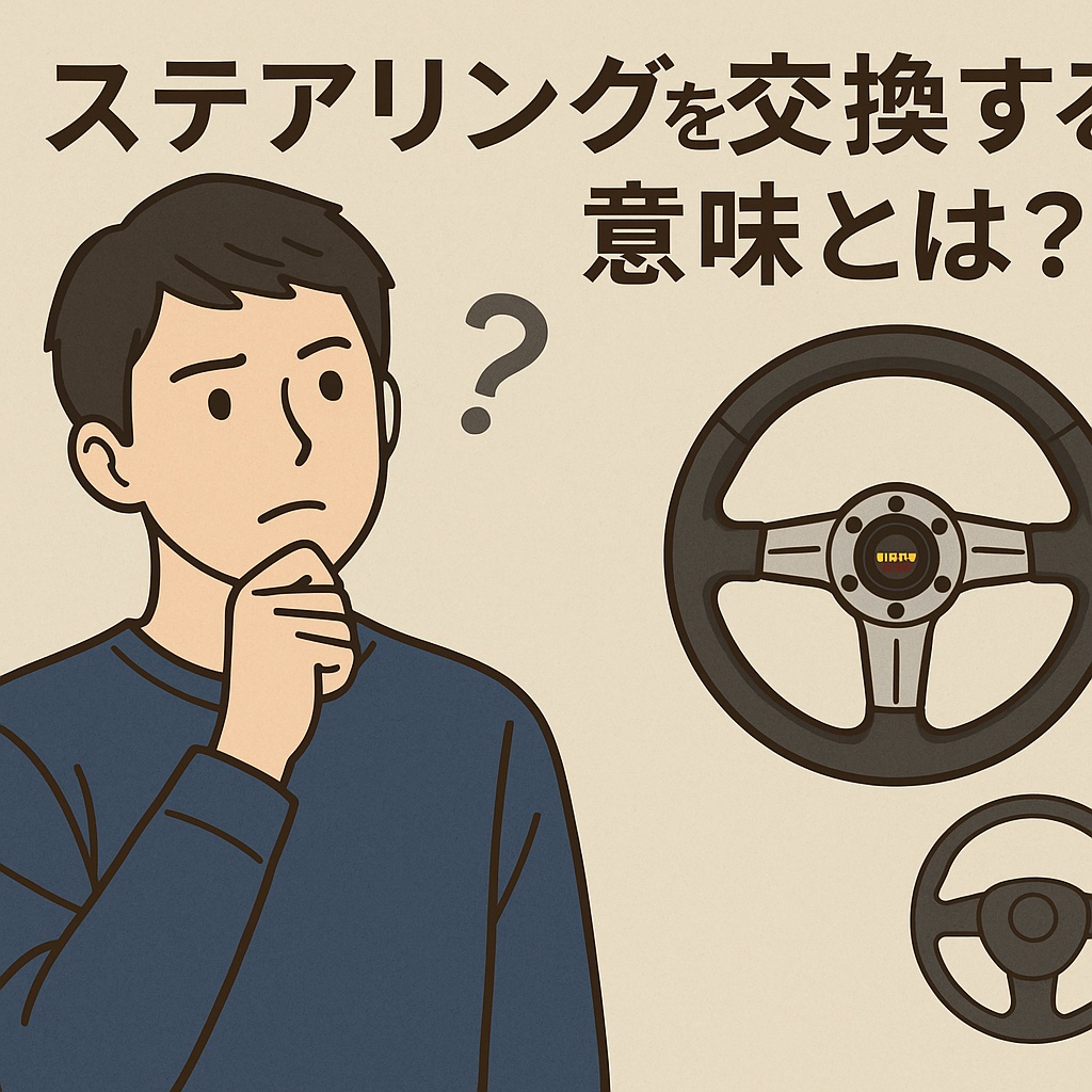 なぜステアリング交換をするのか?