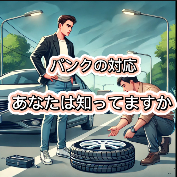 突然のパンク対応 どうしたらいい?
