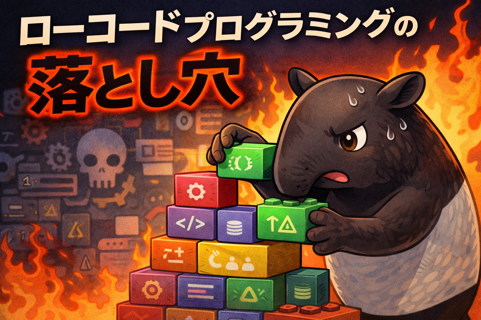 【技術】ローコードプログラミングの落とし穴