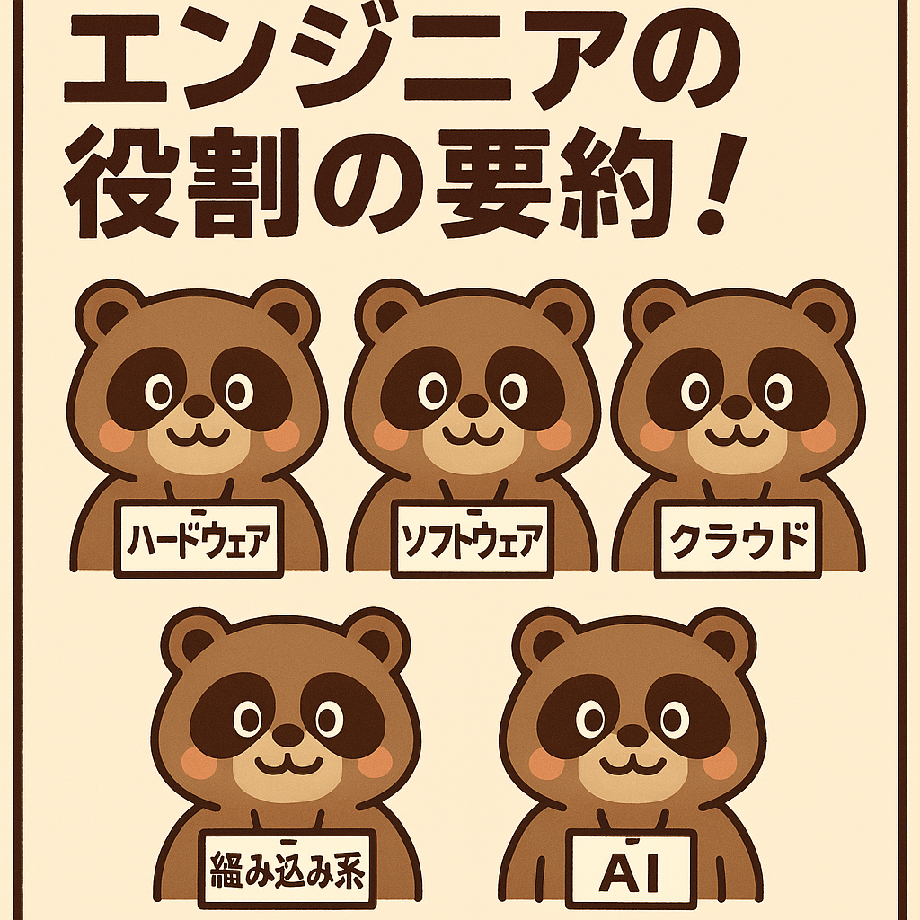 エンジニアって何種類職種があるのか?