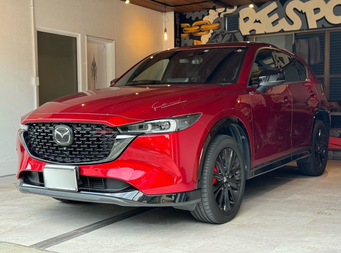 【マツダ　CX-5】・専用キャリパーカバー前後・TVキャンセラー・アイドリングストップキャンセラー
