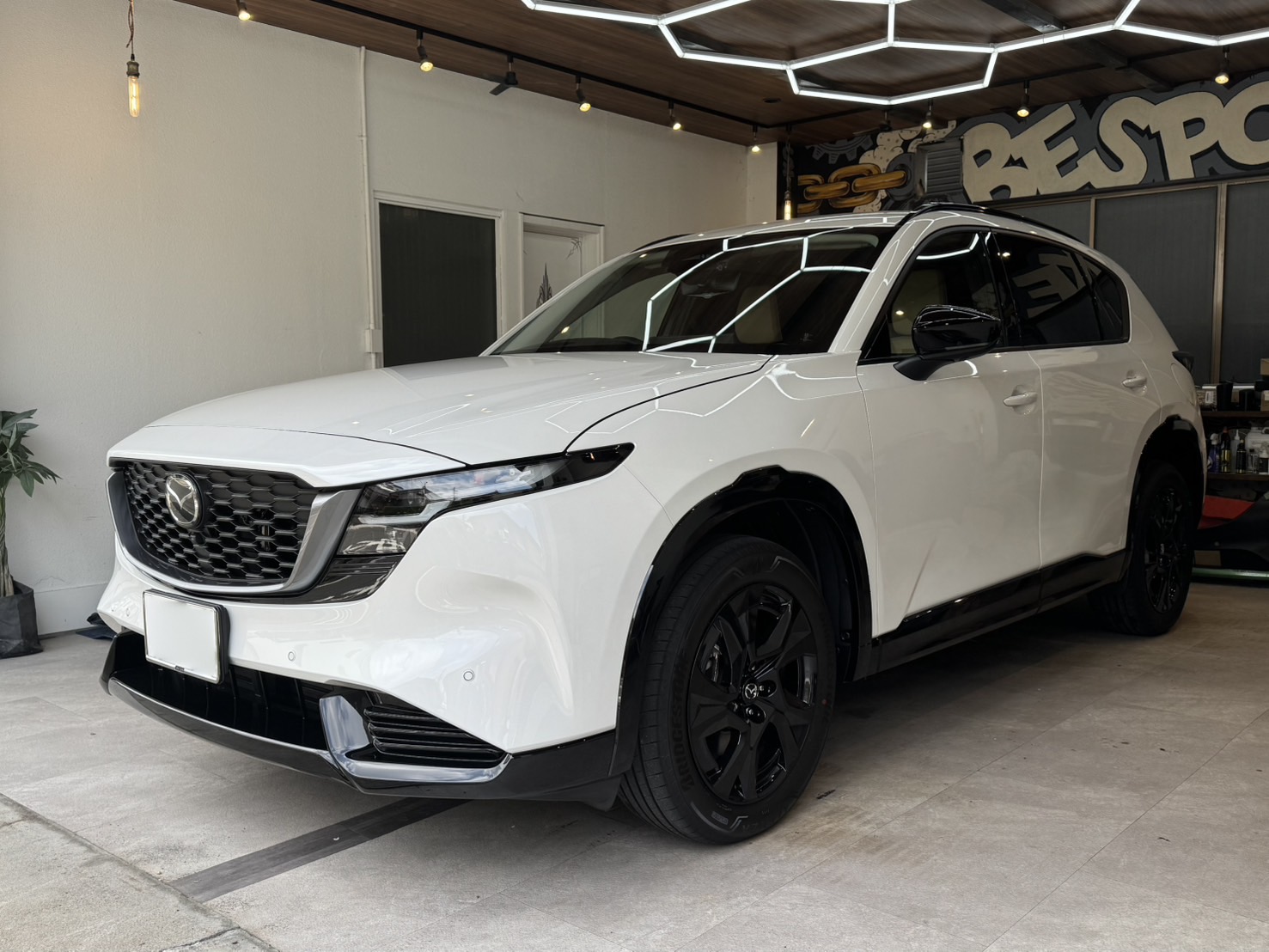 【マツダ　CX-5 KM系】・リアスモークフィルム施工 リア5面