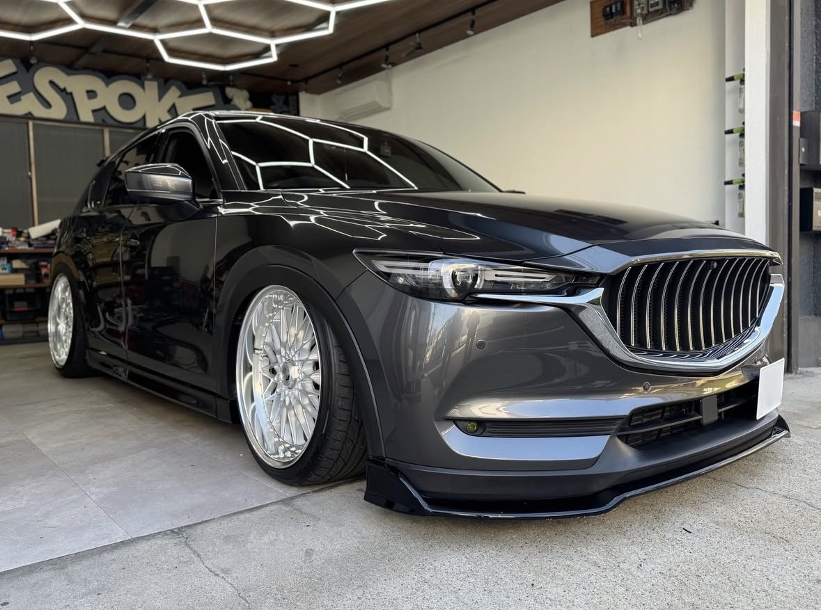 【マツダ　CX-5】・クライメイト製 リアエアロ  ・艶ありブラック塗装