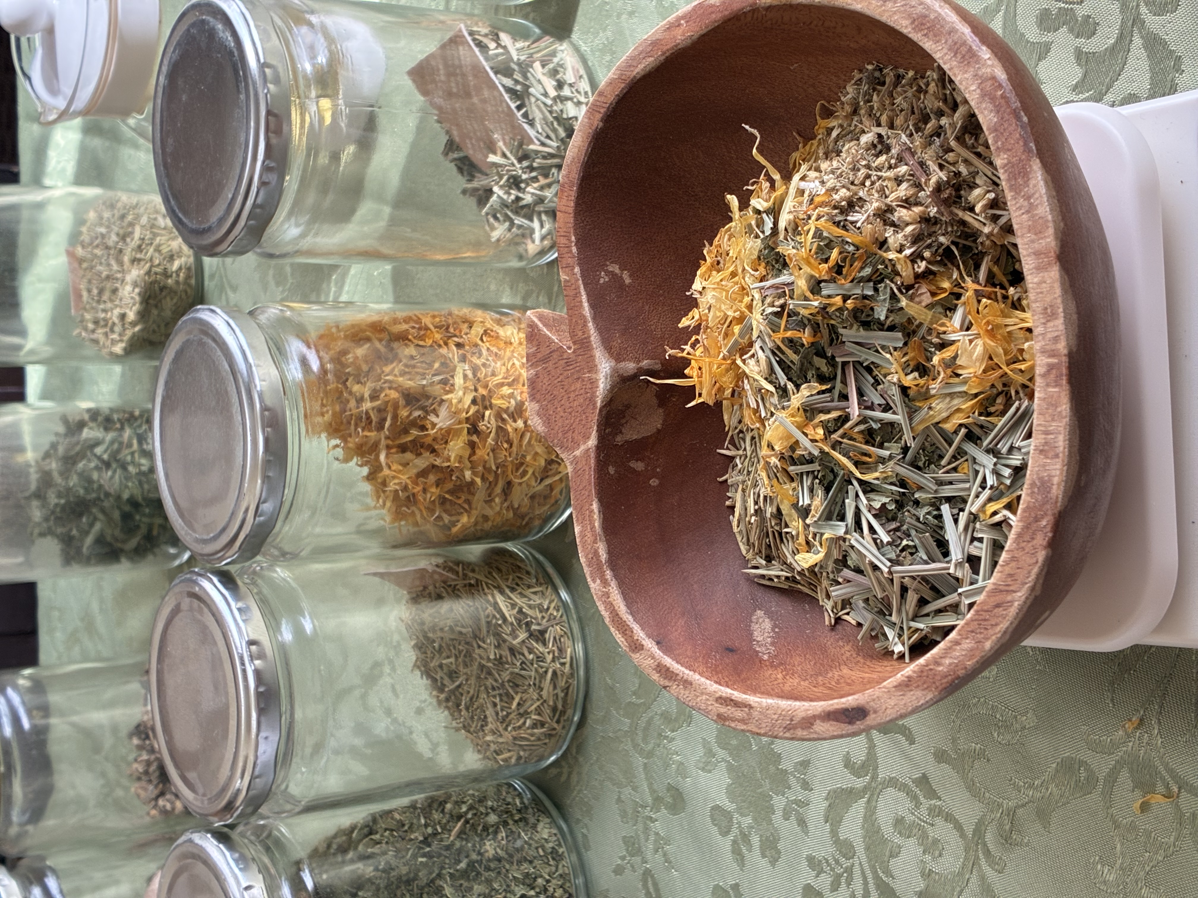 ハーブバター作りWS