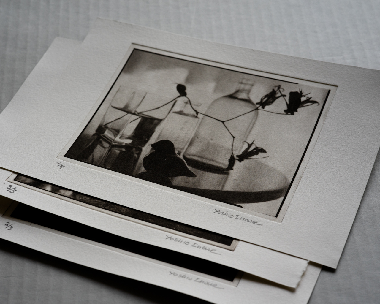 早春の光の中で