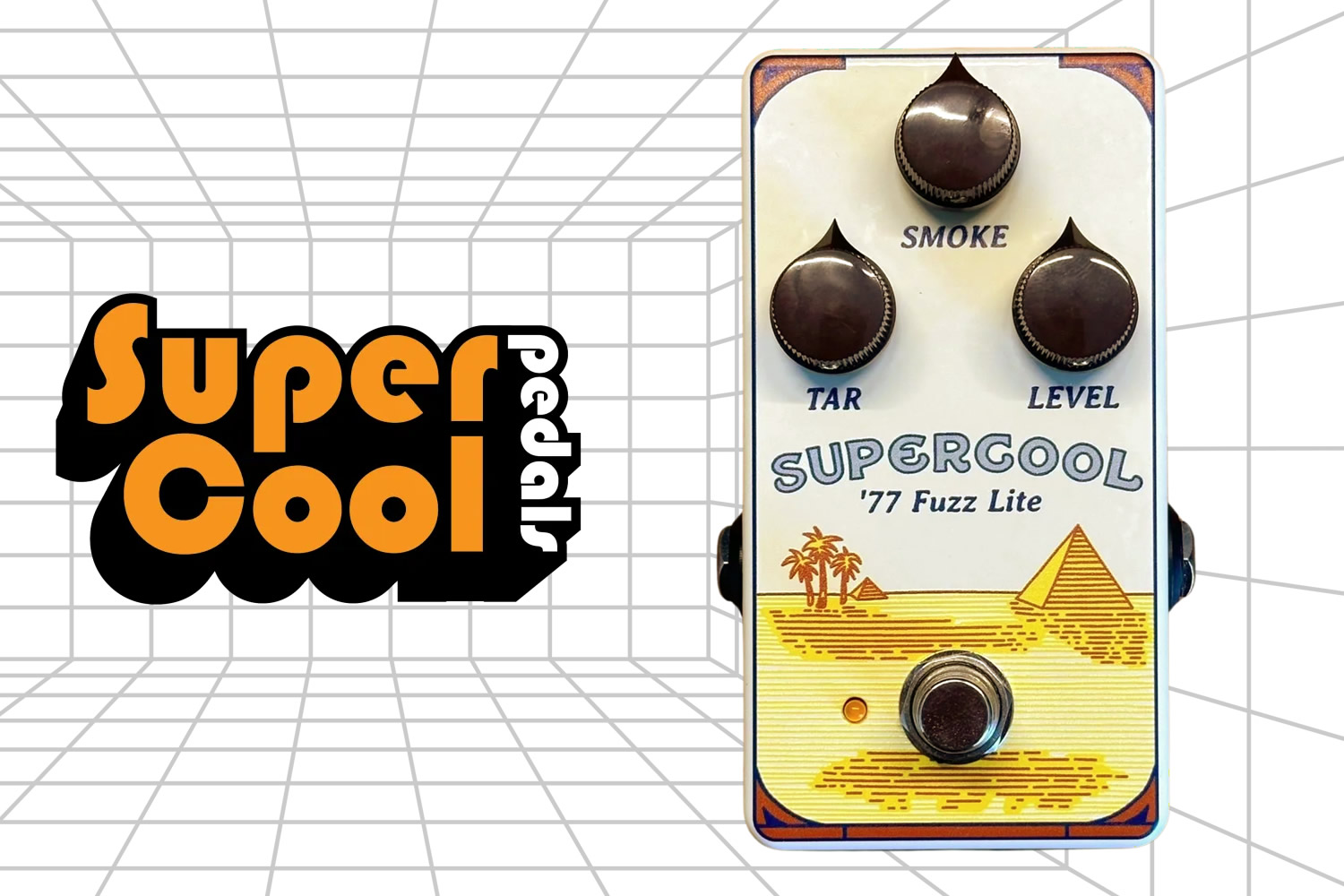 【Supercool Pedals】伝説的ファズサウンドを詰め込んだ「’77 Fuzz Lite」!