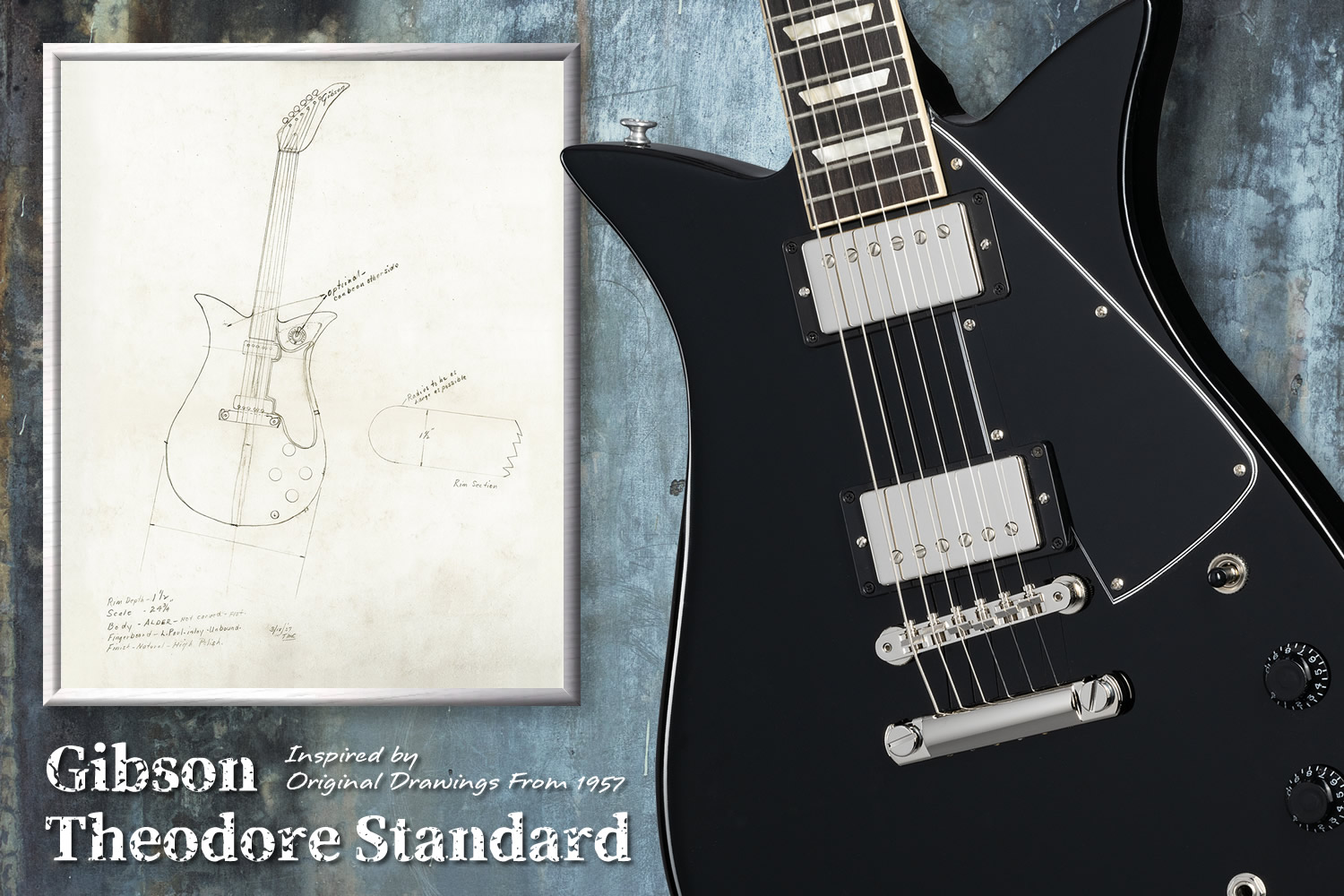 伝説の回帰！ギブソン「Theodore Standard」登場！