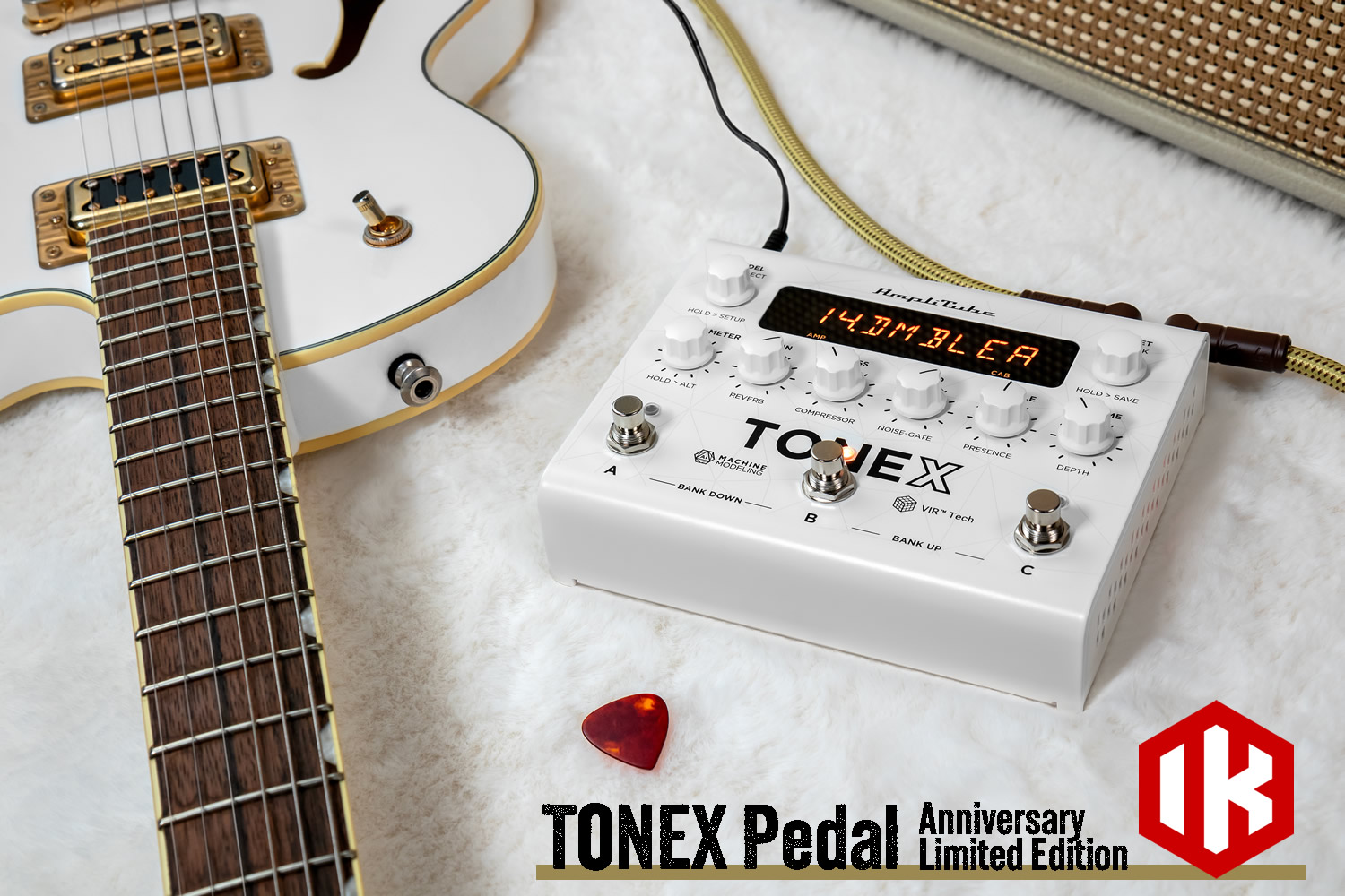 TONEX Pedalの2周年記念モデルが、限定色（ホワイト）を纏って登場！