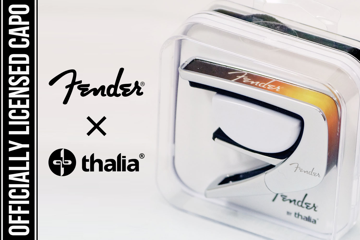 タリア・カポによるFender（フェンダー）オフィシャルライセンス・カポタスト！