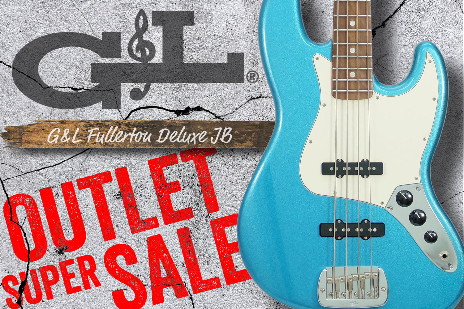 春のG&L祭り！「G&L Fullerton Deluxe JB」が現品限りのアウトレット超特価！