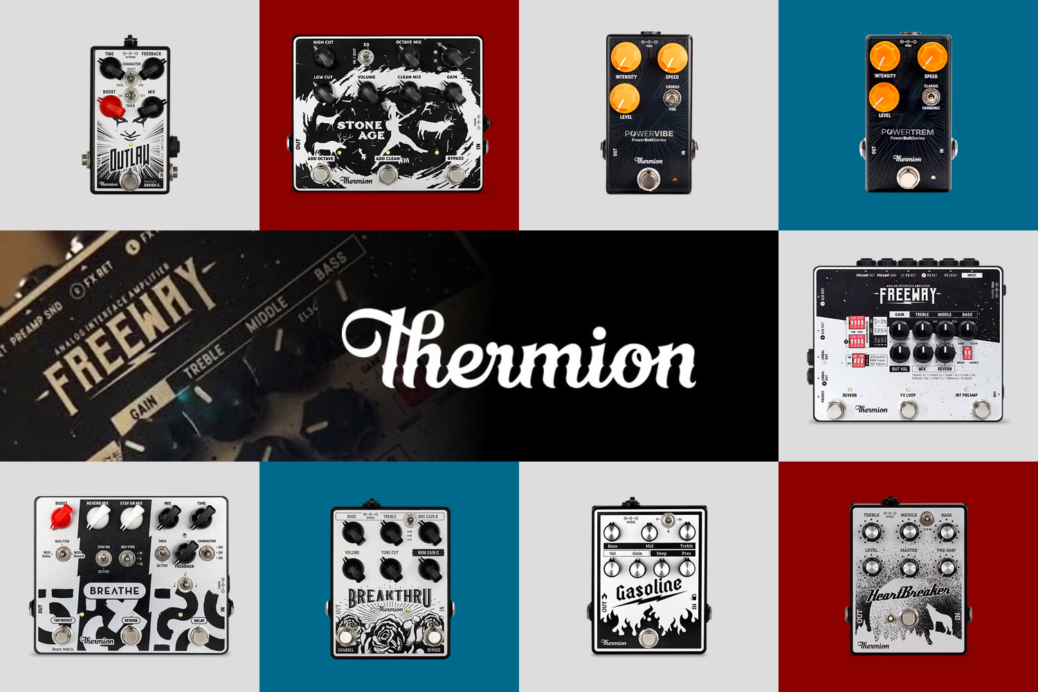 スペイン発のエフェクターブランド「Thermion(サーミオン)」を極少数ご用意しました!