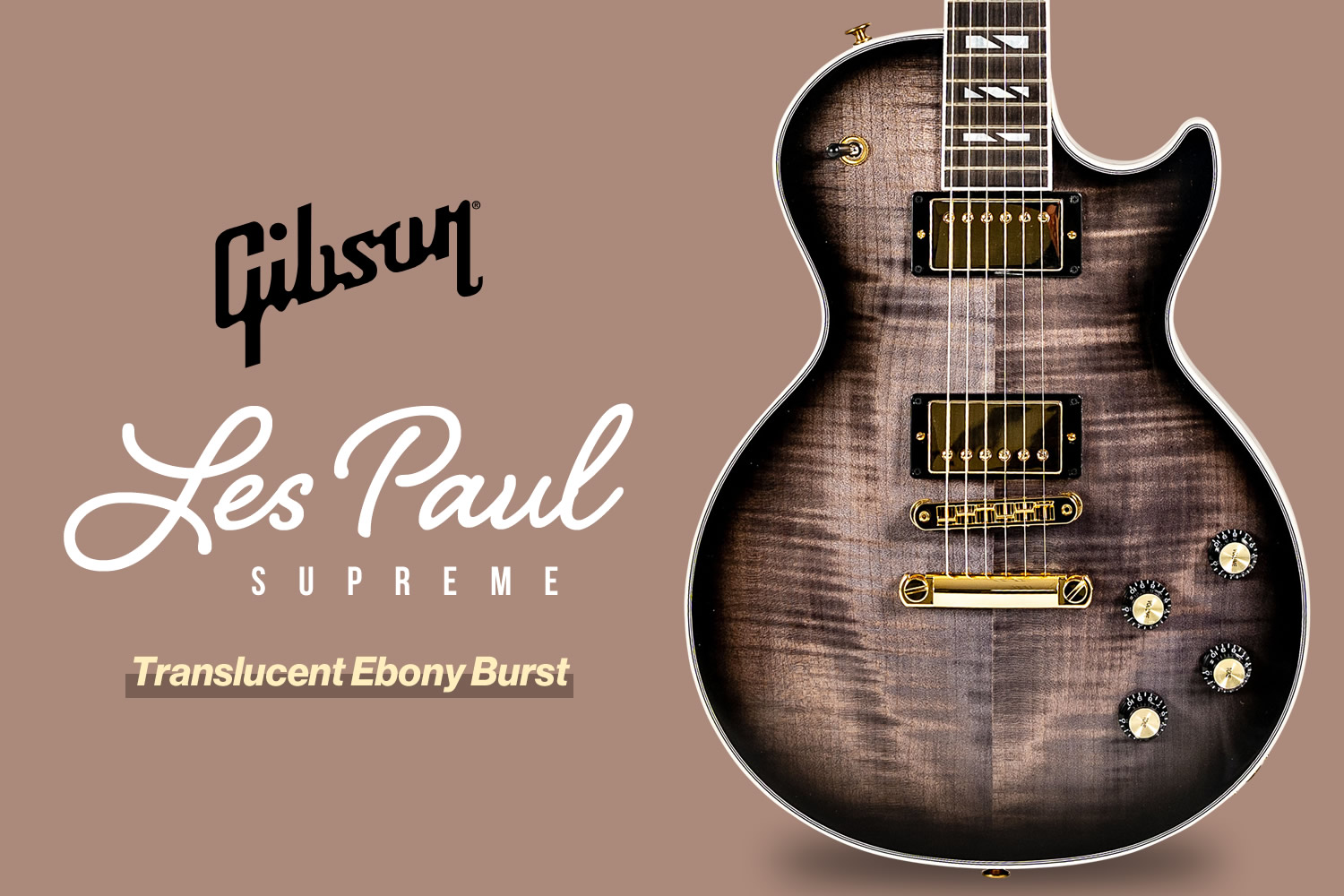 豪華絢爛ギブソン・レスポール「Gibson Les Paul Supreme」が待望の復活!