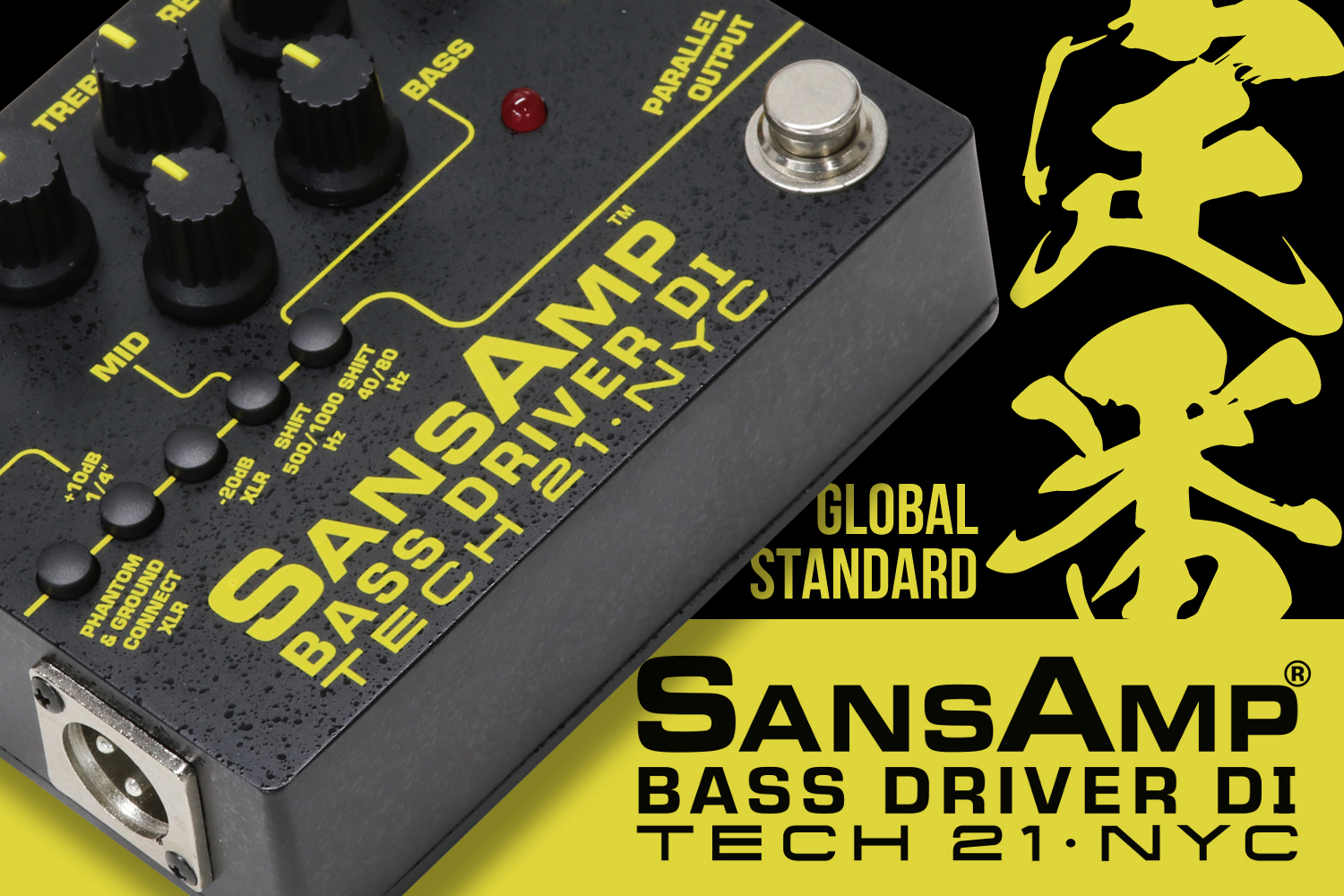 すべてのベーシストが手にすべき、究極のマストアイテム「SansAmp BASS DRIVER DI」