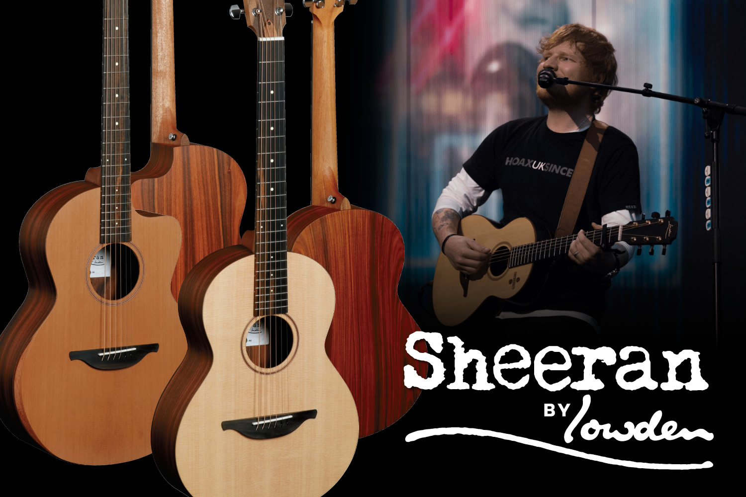 エド・シーラン×ローデンで実現の「Sheeran BY Lowden」が本数限定特別価格！