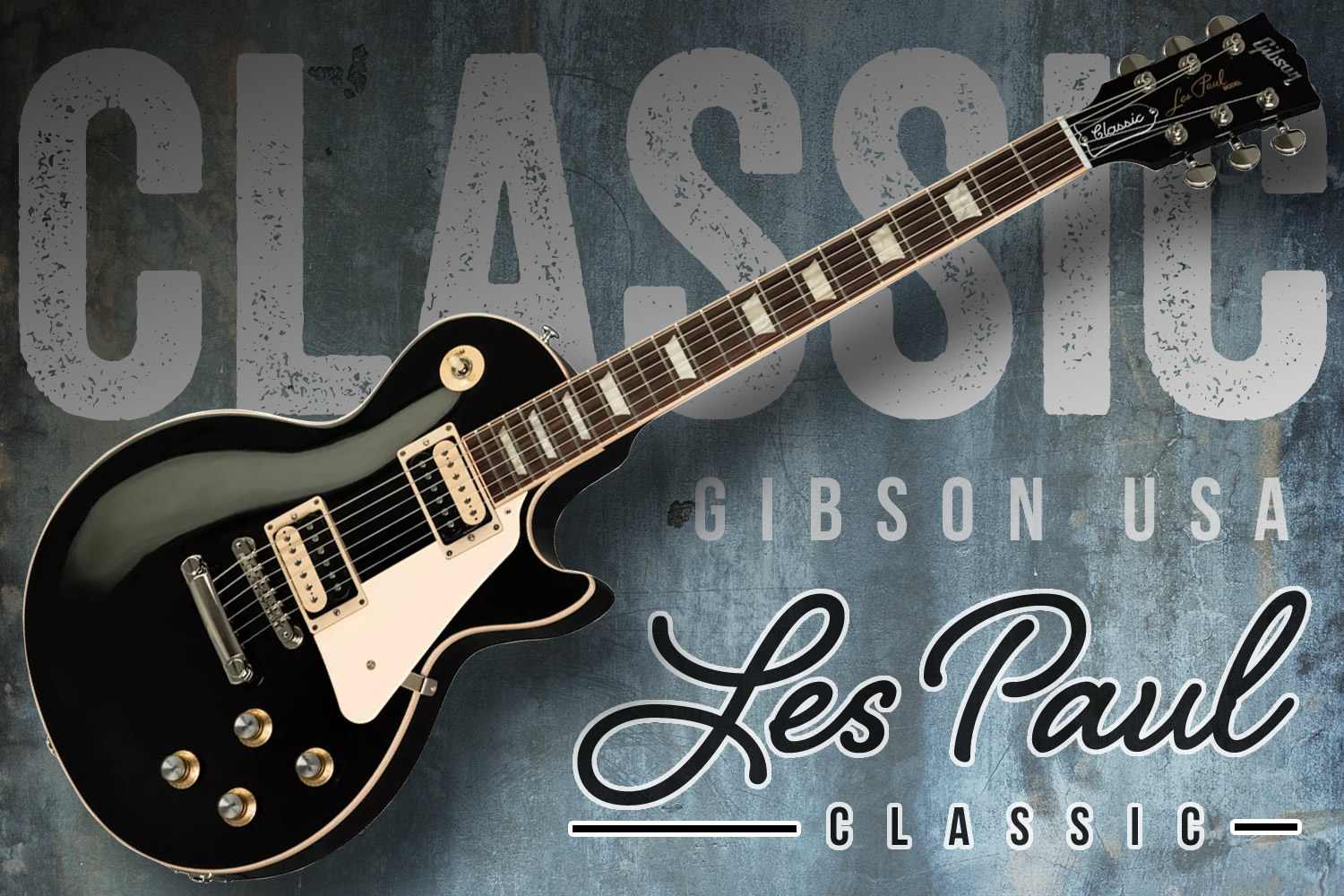 スリムネックとゼブラピックアップが印象的な「ギブソン・レスポール・クラシック」!