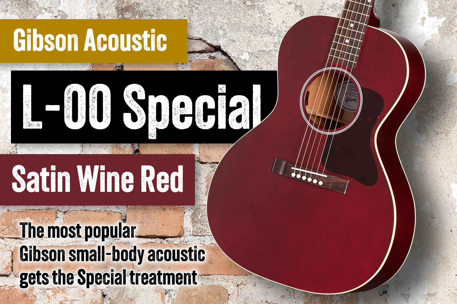 ギブソン・スモールボディ・アコギの大定番「L-00」に渋い艶消し仕様のスペシャル登場!