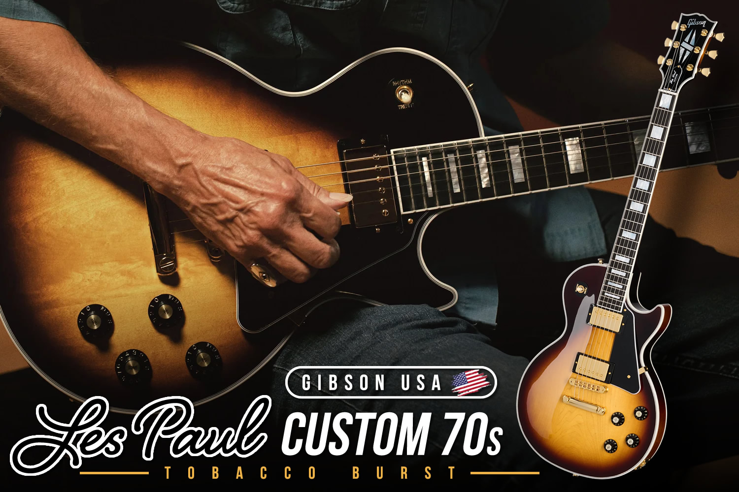 ギブソンのレギュラーラインに、 待望の「Les Paul Custom 70s」が復活!