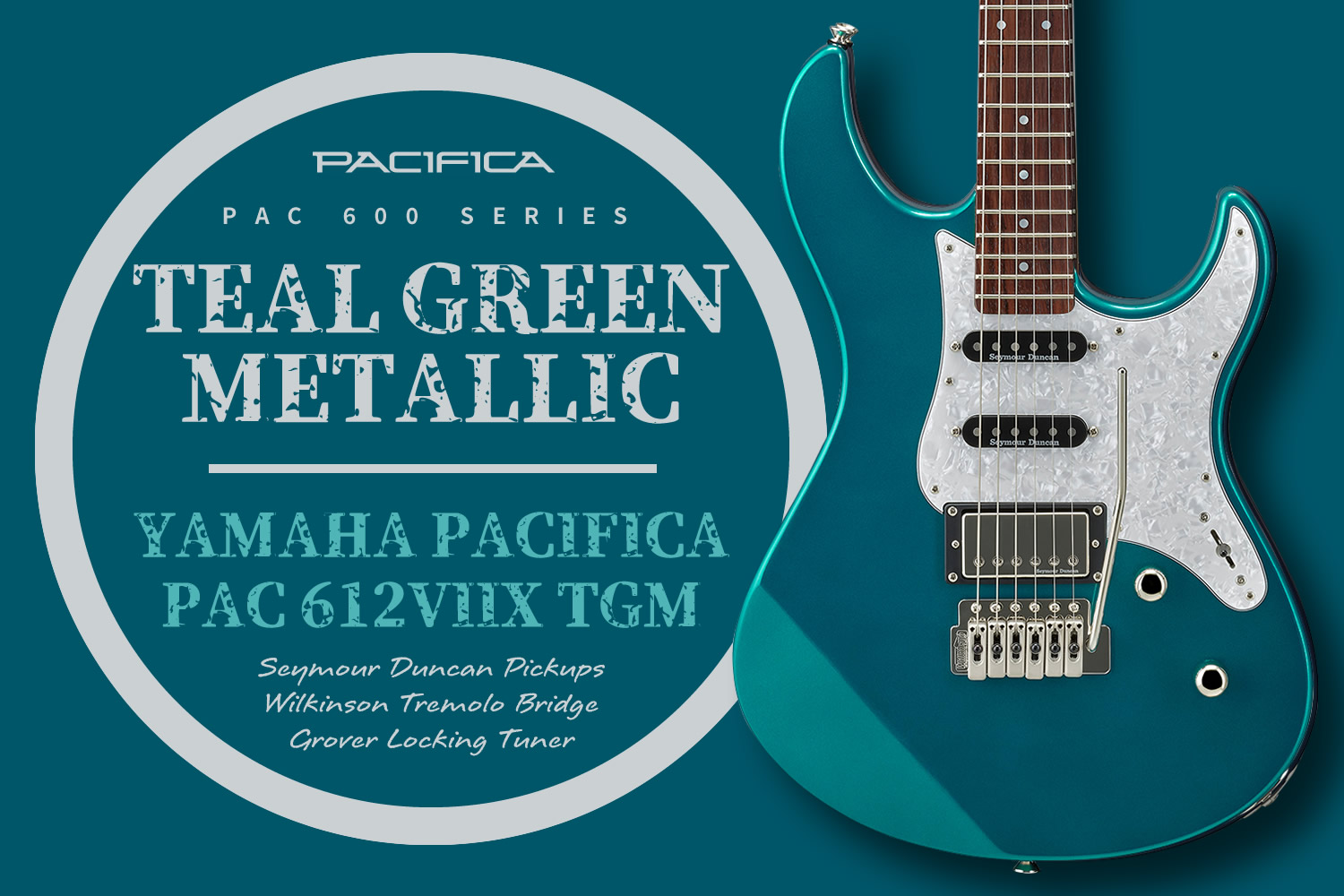 緑推しのアナタへ！大人気「YAMAHA PACIFICA612VIIX (TGM)」の魅力に迫る