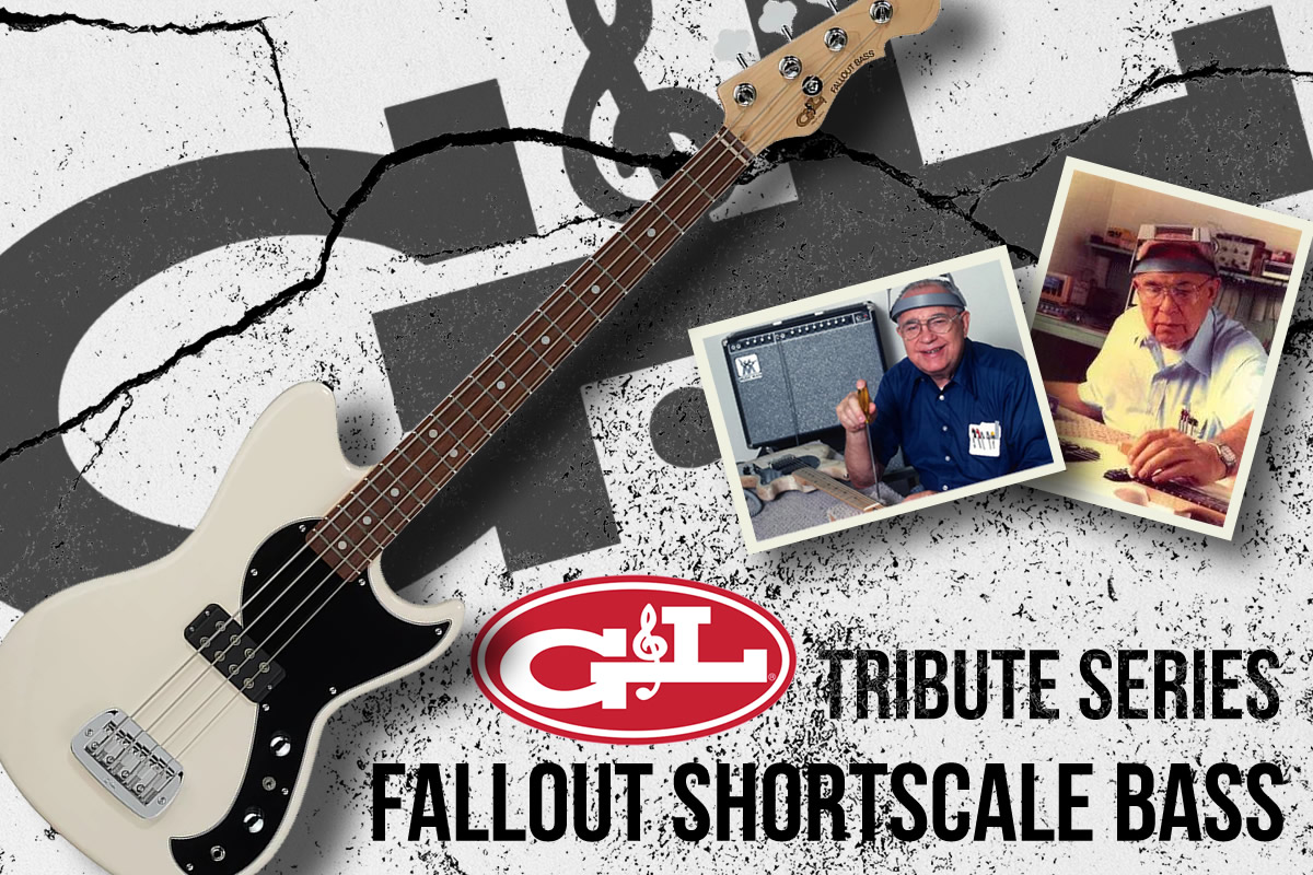 G&L流アプローチによるショートスケールベース「FALLOUT SHORTSCALE BASS」！