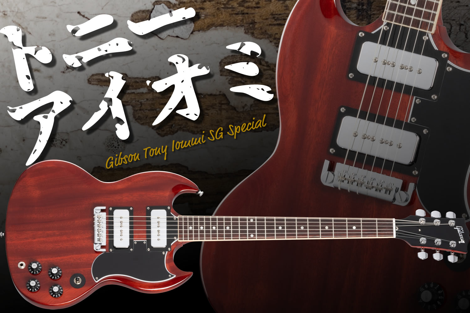 トニー・アイオミ（ブラックサバス/Black Sabbath）シグネイチャーSGを特別価格で