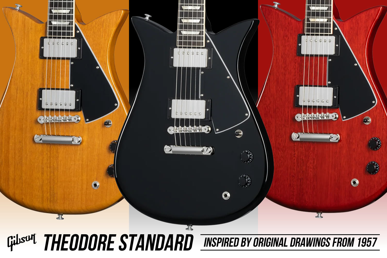 Gibsonファンなら持っておきたい！？伝説を具現化した「Theodore Standard」！