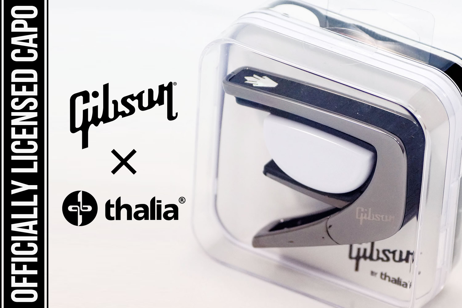タリア・カポによるGibson（ギブソン）オフィシャルライセンス・カポタスト！