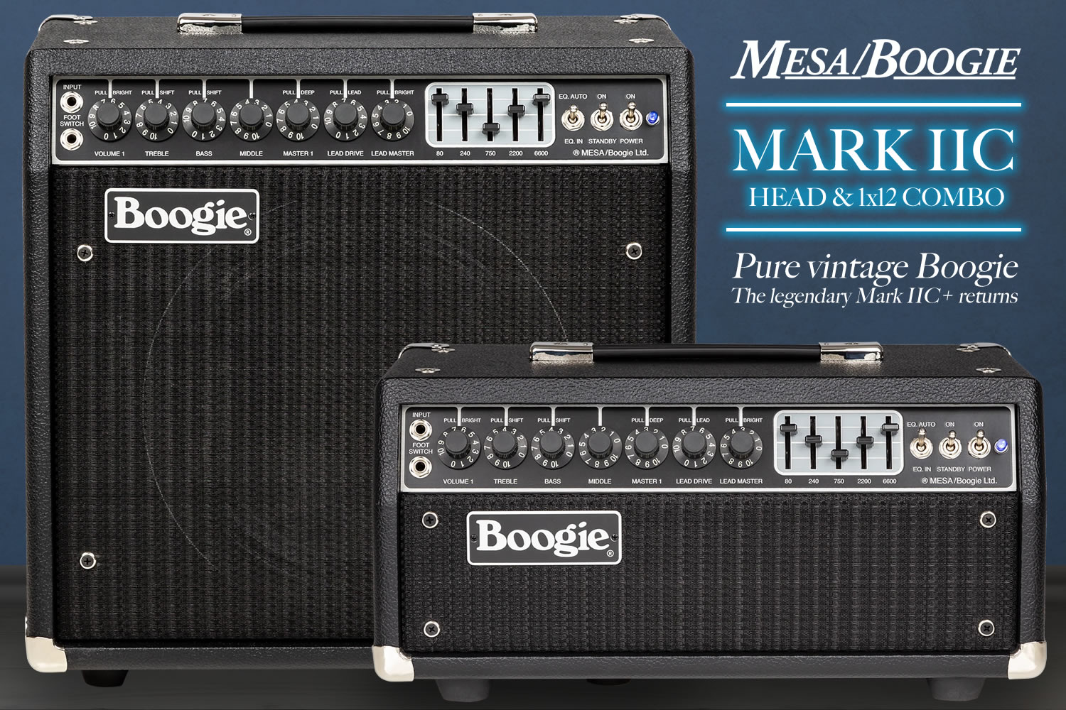 伝説の名機「Mesa/Boogie Mark IIC+」が待望の復活！