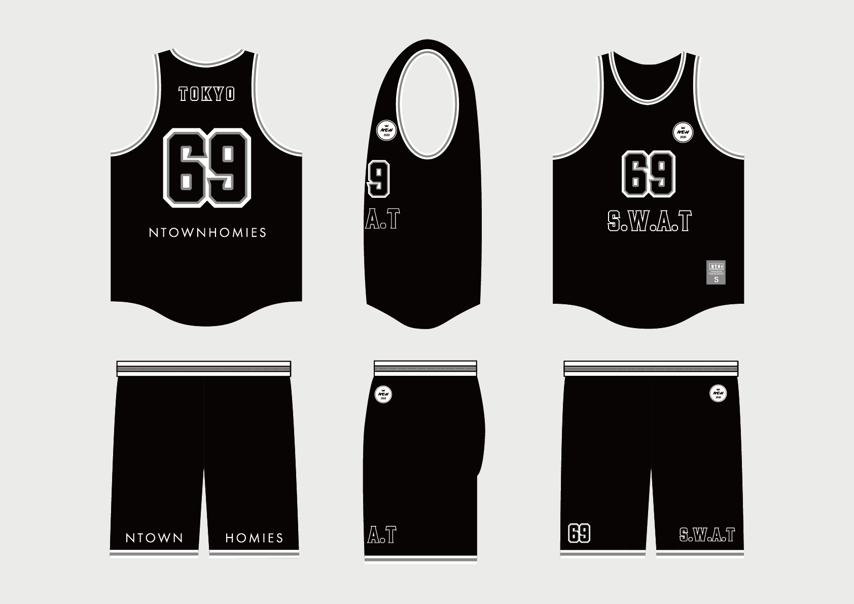 【制作事例】S.W.A.T様(東京都):フルカスタムリバーシブル上下セット