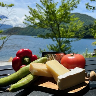 🧀キャンプ、アウトドアにチーズ🧀