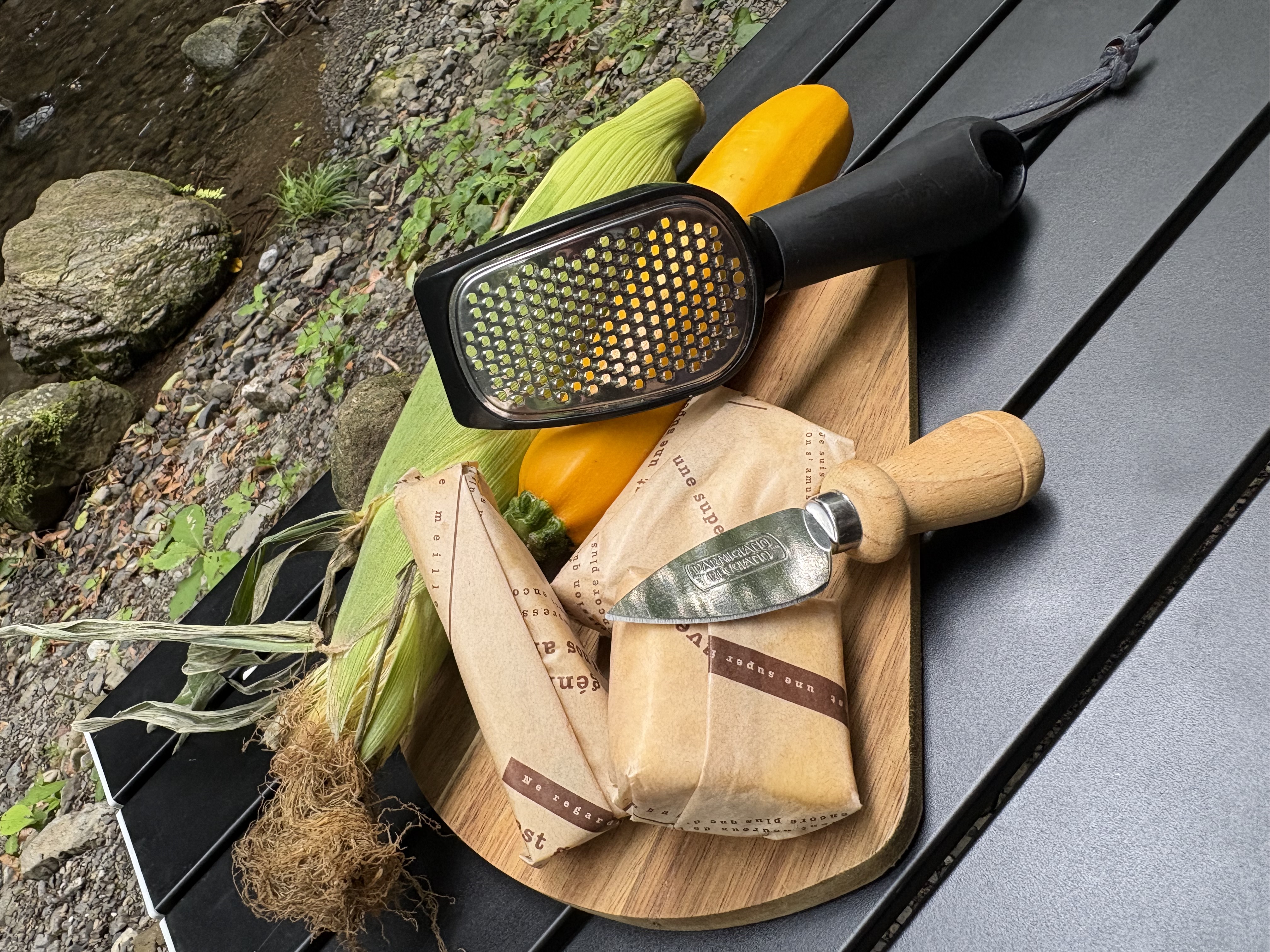 🧀アウトドア用　道具付き　チーズボックス🧀