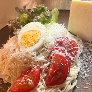 🧀パスタぽくそうめん🧀
