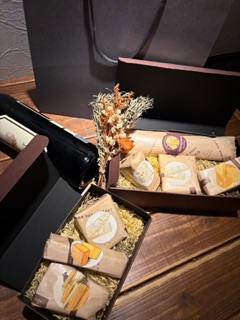 🧀チーズと生ハムギフトボックス🧀