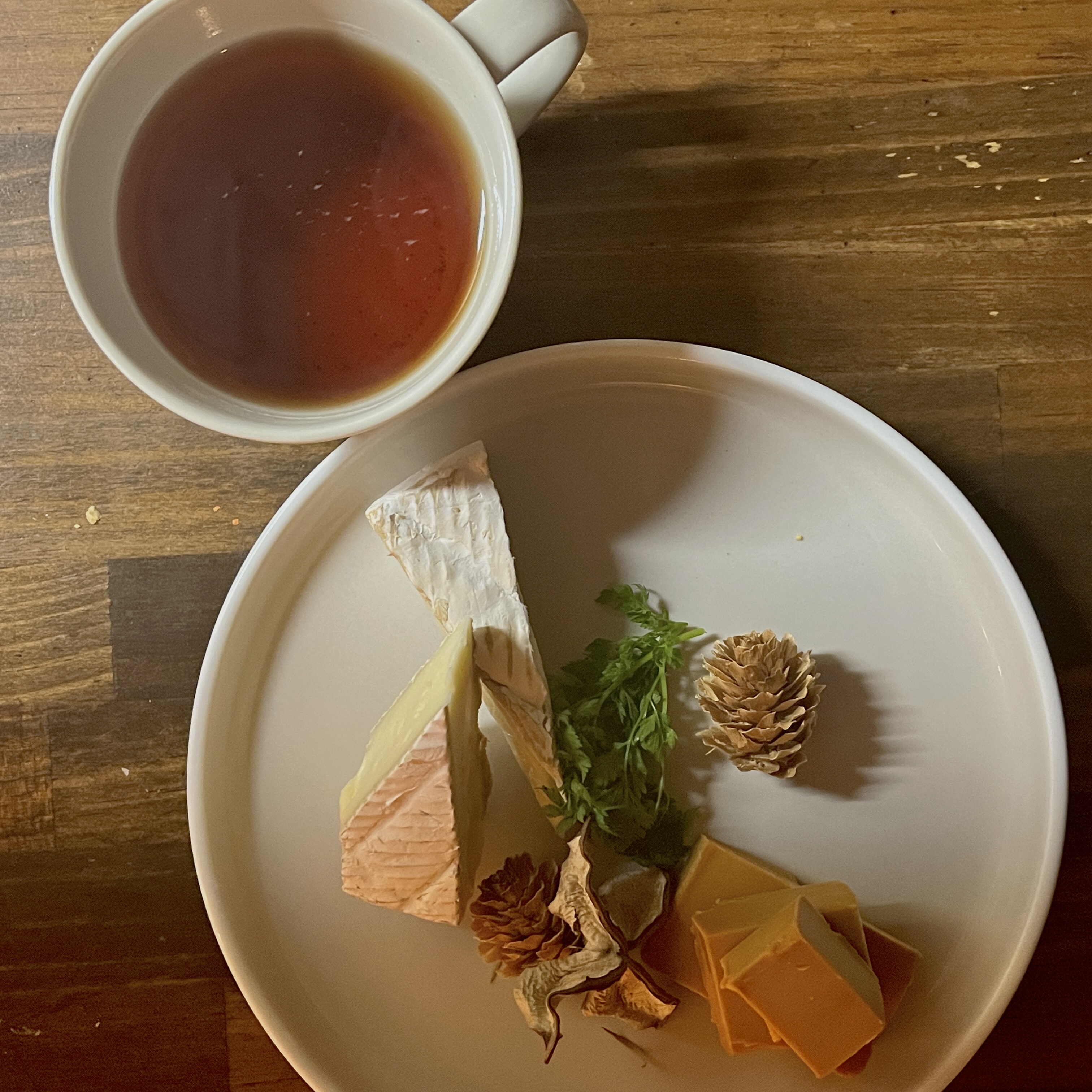 🧀チーズと紅茶🫖